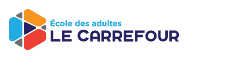 Logo de l'École des adultes Le Carrefour