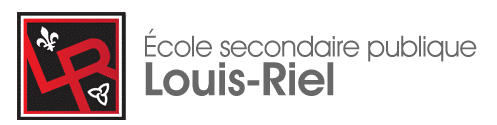 Logo de l'École secondaire publique Louis-Riel