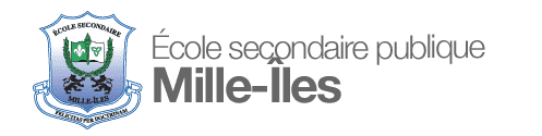 Logo de l'École secondaire publique Mille-Îles