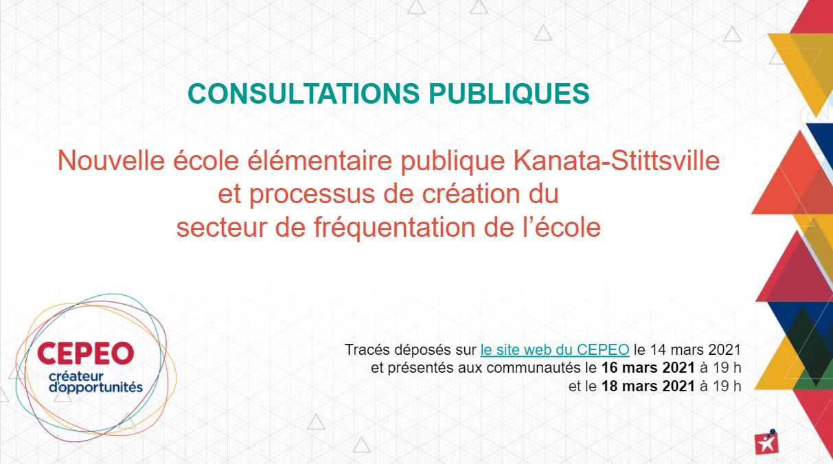 Consultations publiques