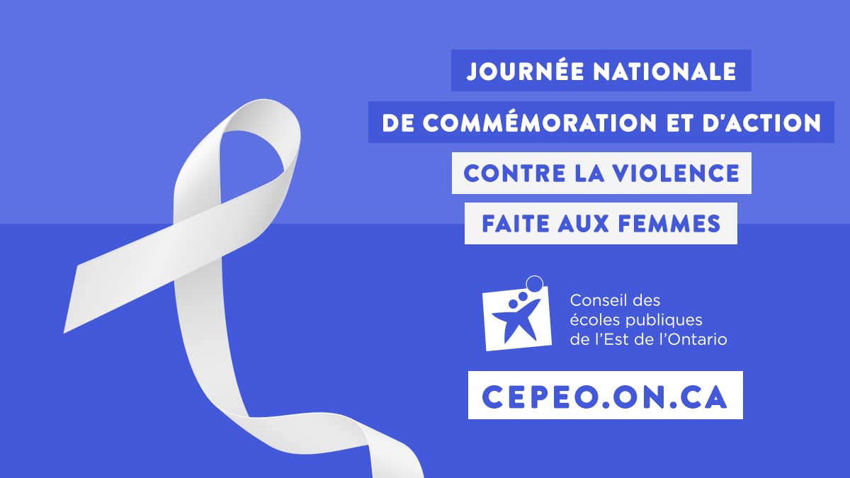 Journée nationale de commémoration et d’action contre la violence faite aux femmes