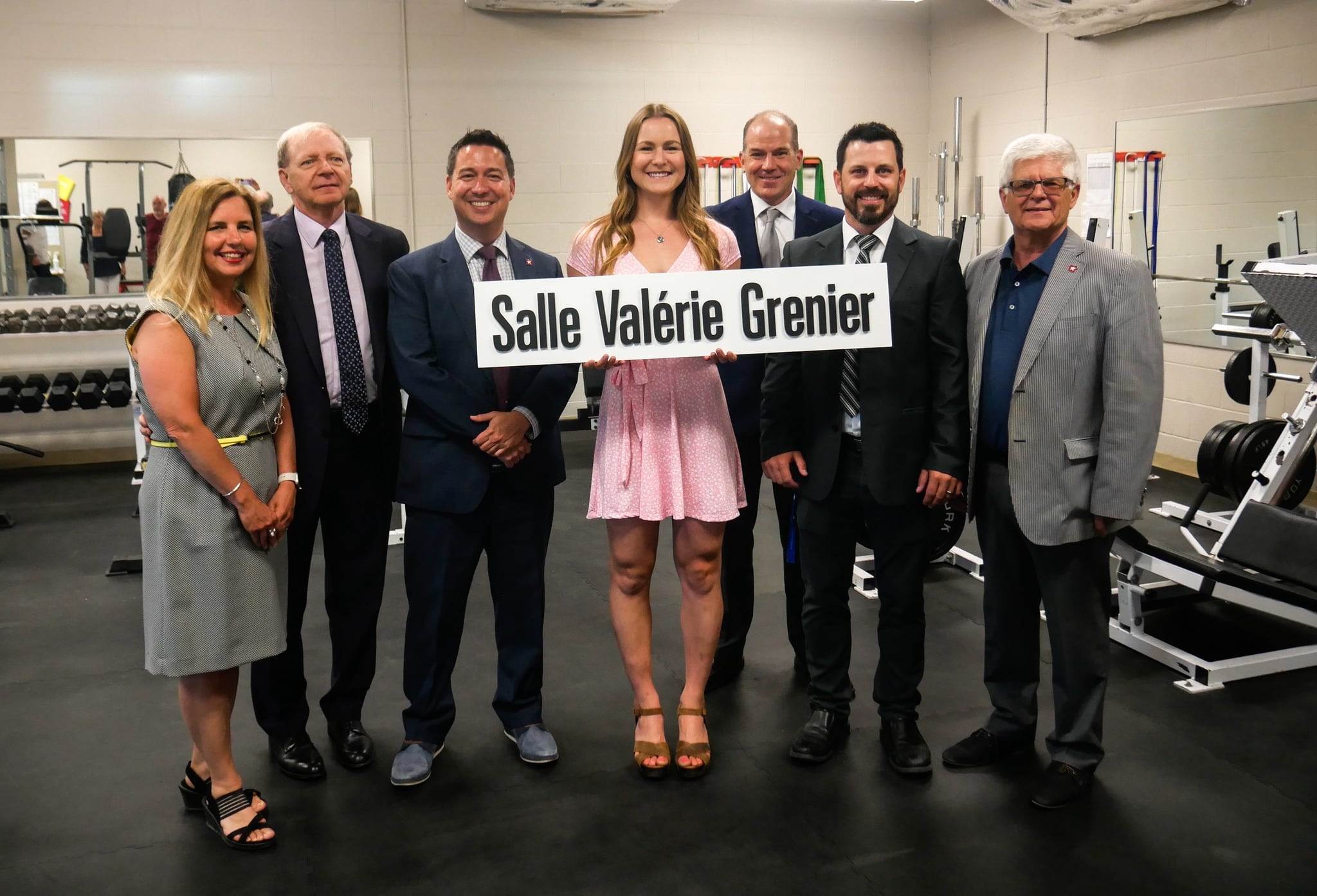 Inauguration Salle Valérie Grenier