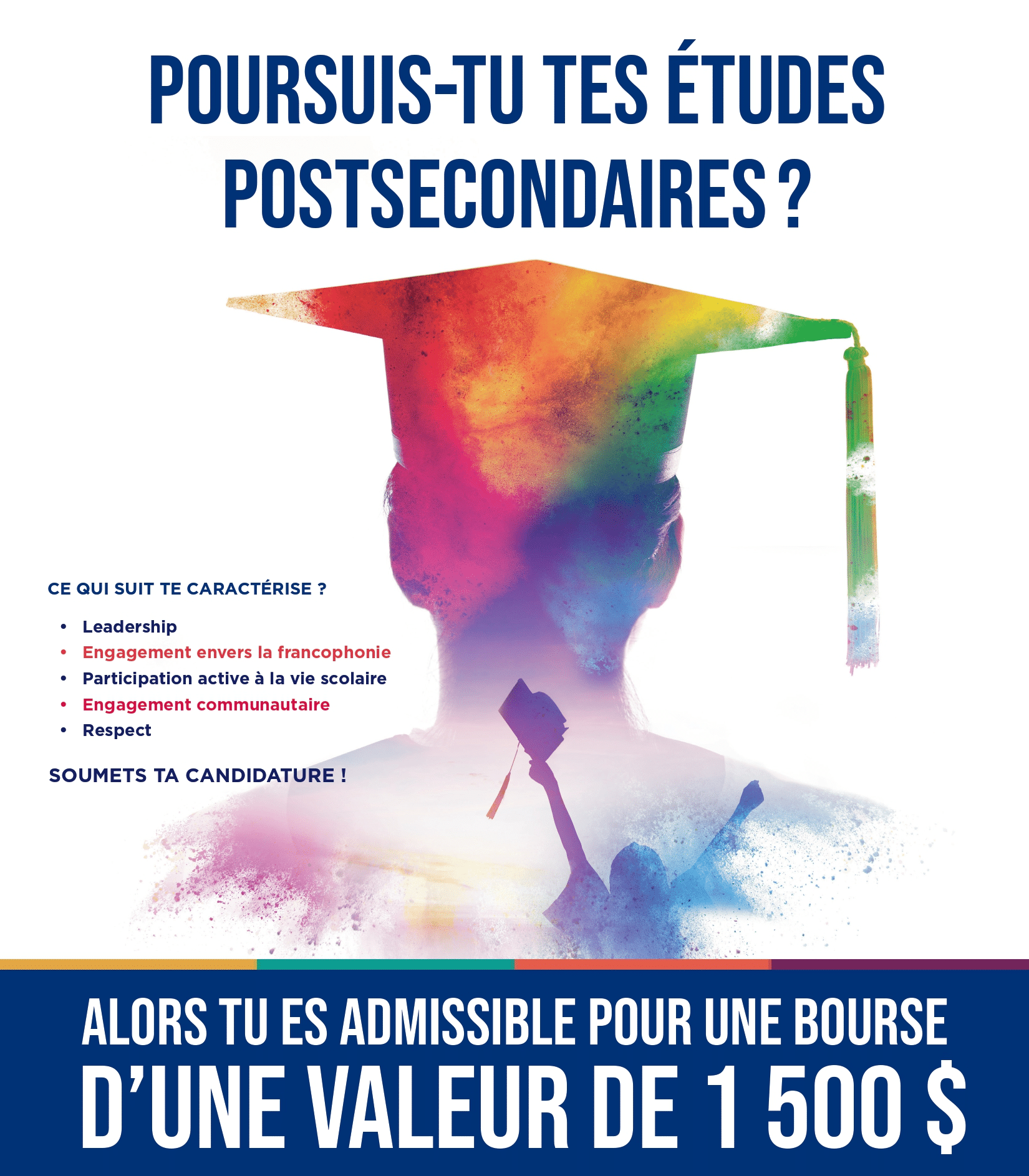 Affiche Bourse du CEPEO