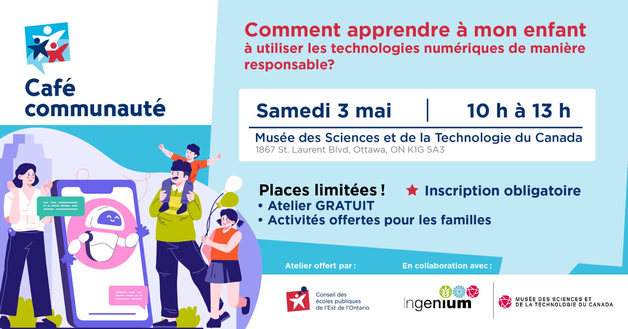 Affiche pour Café communauté