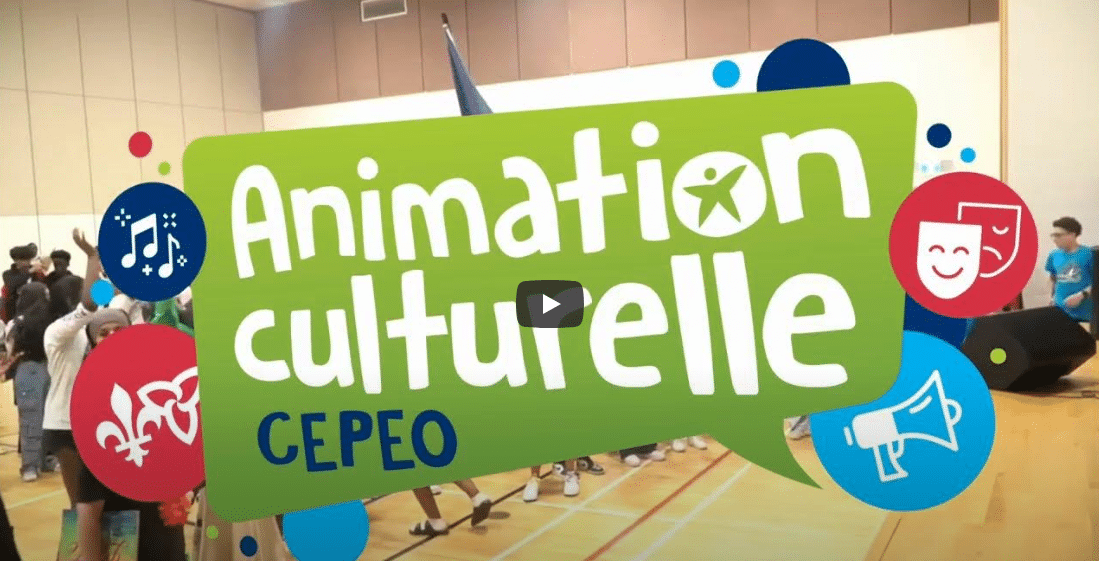 Capture d'écran de la vidéo des Jeux Animation Culturelle