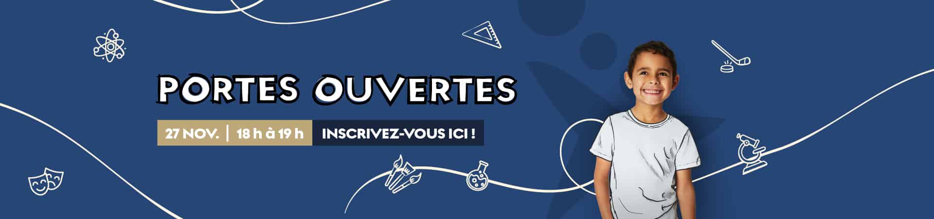 Portes ouvertes, Découvrez école francophone