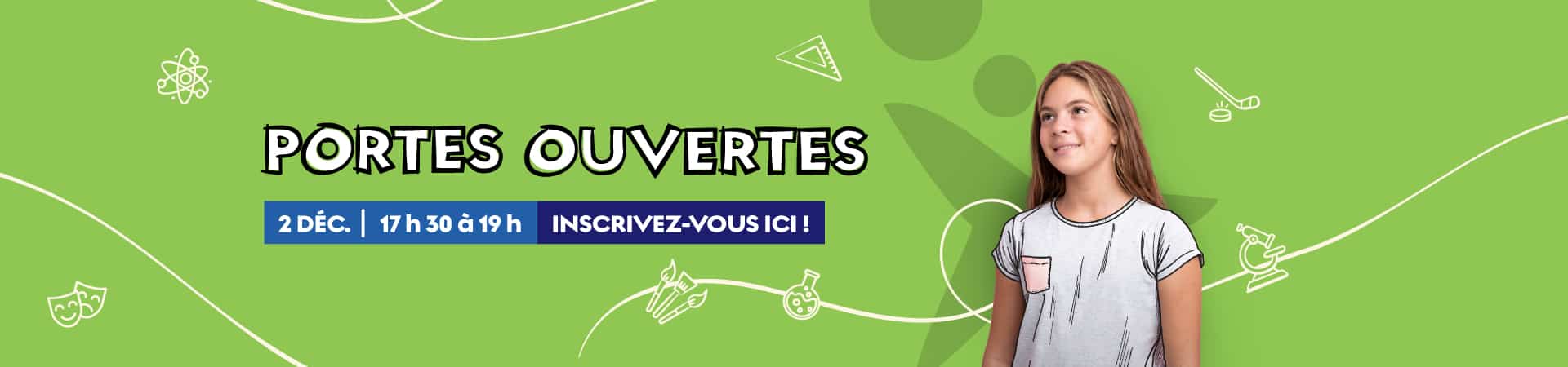 Portes ouvertes, Découvrez école francophone