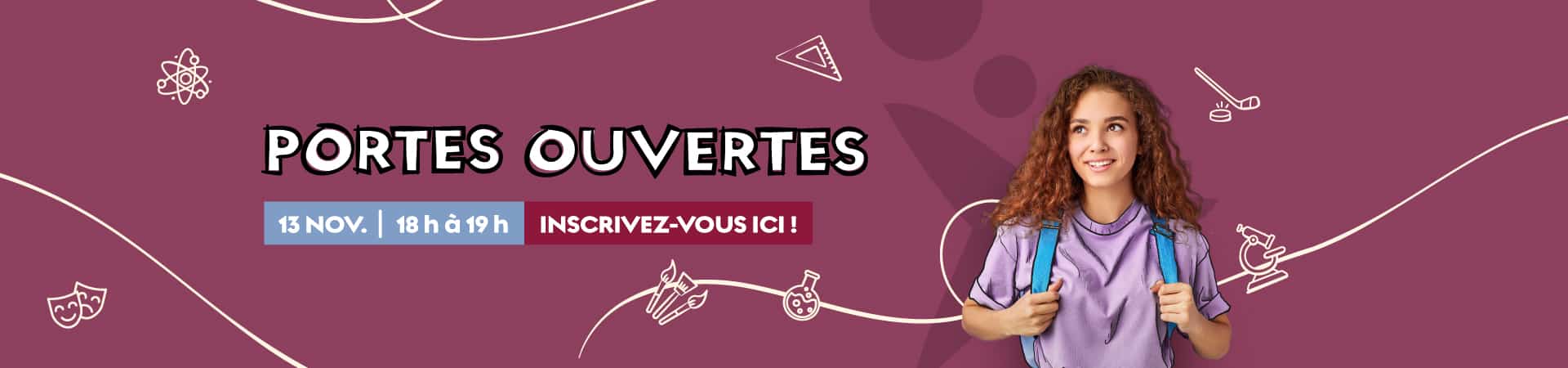 Portes ouvertes, Découvrez école francophone